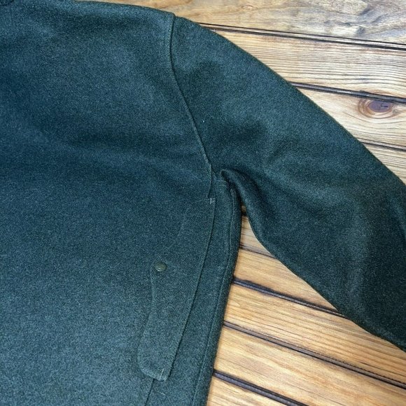 Vintage C.C. Filson Mackinaw Cruiser Jacket Mens Size 50 100% Wool Green - Picture 8 of 8